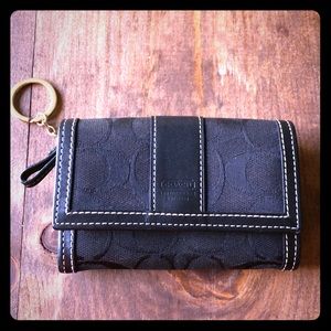 Black Coach wallet